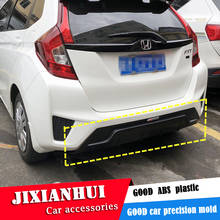 Protetor de para-choques dianteiro, para honda fit jazz 2014-2019, spoiler traseiro e difusor 2024 - compre barato