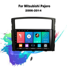 Central multimídia automotiva para mitsubishi pajero 2006-2014., dispositivo estéreo multimídia com android, tela de 9 polegadas, navegação gps e rádio. 2024 - compre barato
