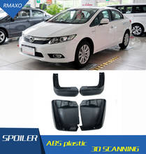 For Honda civic 2012-2015 Mudflaps Splash Guards Front With the color and rear Mud Flap Mudguards Fender Modified special 2024 - buy cheap