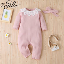 ZAFILLE Lovely Rabbit Clothes Baby Girl Overalls For Newborn With Headband Spring 2021 Rompers Baby Girl Clothes Costume Babies 2024 - buy cheap