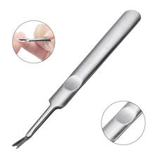 11cm Stainless Steel Cuticle Remover Silver Dead Skin Cuticle Pusher Trimmer Pedicure Nail Art Tool 2024 - buy cheap