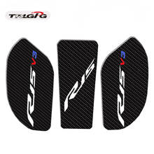 3D Motorcycle Anti slip Tank Pad Sticker Pad Side Gas Knee Grip Protector  For YAMAHA YZF R15 V3 2018 2019 2024 - buy cheap