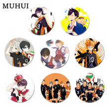 Free Shipping 58mm Anime Haikyuu!! Brooch Pin Cosplay Badge Accessories For Clothes Backpack Decoration gift 2024 - buy cheap