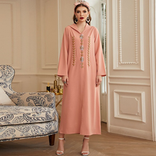 Vestido musulmán Eid Mubarak para mujer, caftán Abaya Dubái, Turquía, Hijab, ropa islámica, Abayas para mujer 2024 - compra barato
