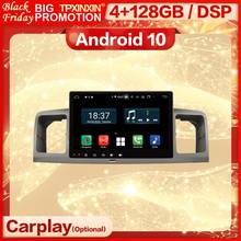 Radio con GPS para coche, reproductor Multimedia con Android, Carplay, 2 Din, estéreo, BT, unidad principal, para Toyota Corolla 2010, 2011, 2012, 2013, 2014 2024 - compra barato