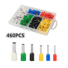 460Pcs Cord Pin End Terminals Wire Copper Crimp Connector Insulated Bootlace Ferrules 22-12AWG Terminators Kit 2024 - buy cheap
