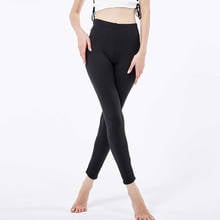 NDUCJSI Black Leggins Mujer High Waist Leggings Solid Color Workout Trousers Women Clothes Sport Fitness Jeggings Gym Pants 2024 - buy cheap