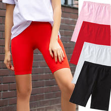 Women Summer Cycling Bike Shorts Stretch Basic Short Solid Black Shorts 4 Color Women Female Pantalones Sweatpants Strike 2024 - buy cheap