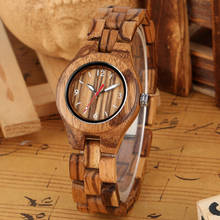 Retro Wood Watch Women's Luminous Analog Quartz Watches Clock Female Exquisite ladies Full Wooden Band Timepieces  Luxury reloj 2024 - buy cheap
