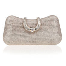 Women Evening Bag Luxury Black/Silver Wedding Party Bag Diamond Rhinestone Clutches Crystal Bling Gold Clutch Bag Purses WY167 2024 - buy cheap