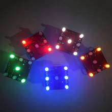 Kit de dados LED oscilantes con pequeño Motor de vibración, DIY, Kits electrónicos 2024 - compra barato