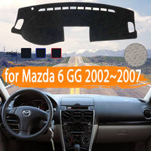 Чехол для приборной панели автомобиля Mazda 6 GG, 2002, 2003, 2004, 2006, 2007 2024 - купить недорого