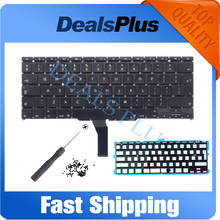 NEW A1370 A1465 UK Keyboard + Backlight with Screws For Macbook Air 11" A1370 A1465 MC968 MC969 MD223 MD224 2011-2016 Year 2024 - buy cheap