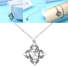 Unisex Lotus Hollow Flower Necklace Female Pendant Sweater Long Chain Punk Buddha Yoga Jewelry Accessories Gifts For Men 2024 - buy cheap