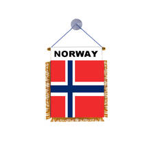 MORNING custom Norway national exchange flag car window home decoration flag banner 2024 - buy cheap