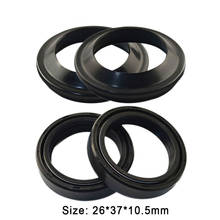 For DERBI ATLANTIS ATLANTIS 50 4T ATLANTIS BULLET  Front Fork Shock Absorber Oil Seals 26*37*10.5 Motorcycle Accessories 2024 - buy cheap