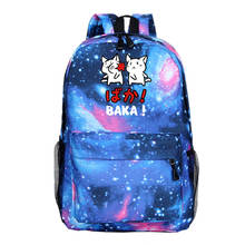 Cute Teenager School Bags Baka Rabbit Slap Backpack Laptop Bags Unisex Galaxy Bagpack Bookbag Boys Girls Travel Mochila Rucksack 2024 - buy cheap