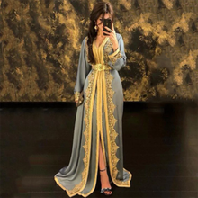 Hot Sale Moroccan Kaftan Evening Dresses Embroidered Arabic Muslim Prom Formal Dresses Custom Made Special Occasion Dresses 2024 - buy cheap
