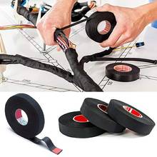 15 Meter Heat-resistant Flame Retardant Tape Coroplast Adhesive Cloth Tape For Car Cable Harness Wiring Loom Protection 2024 - compre barato