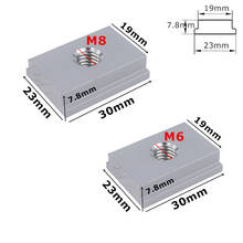 5pcs T-Track Sliding Nuts T Slot Slider For Woodworking Tool Fastener Clamps 2024 - buy cheap