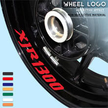 Pegatinas de neumático de rueda de motocicleta, calcomanías reflectantes, pegatinas decorativas personalizadas para YAMAHA XJR1300 xjr 1300 2024 - compra barato