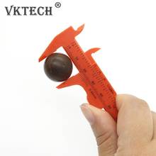 Calibrador Vernier portátil Mini milimetro/pulgadas, regla de doble escala, herramienta de medición de micrómetro para joyero 2024 - compra barato