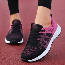 Breathable mesh summer shoes female sneakers 2022 new fashion lace-up casual shoes woman lightweight sneakers women flats shoes 2024 - buy cheap