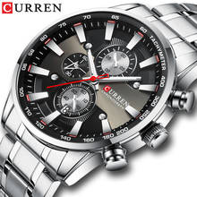 2020 New CURREN Luxury Brand Men's Watch Waterproof Date Clock Male Sports Watches Men Quartz Wrist Watch Relogio Masculino 2024 - buy cheap