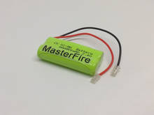 Masterfire-bateria recarregável original de 2.4v, 800mah, bateria nimh ni-mh, pacote com plugue para telefone sem fio 2024 - compre barato