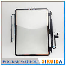 1Pcs Ori For iPad Pro 11 2018 A1980 A1979 /Pro 12.9 3Gen A1876 A1895 /Air 4 10.9 Touch Screen LCD Outer Panel Glass Sensor Part 2024 - buy cheap