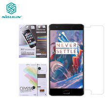 Nillkin OnePlus 3 (A3000) /3T Защитная пленка для экрана прозрачная/матовая пластиковая защитная пленка для OnePlus 5T 6 6T 7T 8T 2024 - купить недорого