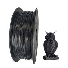PLA Black Crystal 3D DIY Printer Filament Sparkle 1.75mm 500g/250g Shining 3D Printing Material Glittering PLA Plastic Filaments 2024 - buy cheap