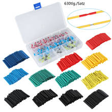 630PCS Mixed Practical Electrical Waterproof Seal Heat Shrink Butt Terminals Solder Sleeve Wire Connectors Kit Assortment AWG 2024 - buy cheap