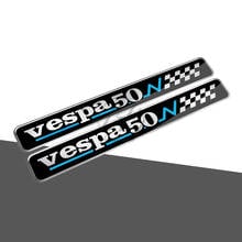 3D наклейка на Мотогонки чехол для Piaggio Vespa 50 наклейка 2024 - купить недорого