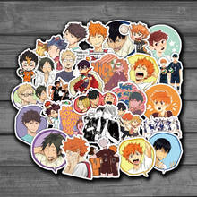 10/50Pcs Japanese Haikyuu!! Anime Stationery Sticker Volleyball Decal Laptop Luggage Guitar Suitcase Phone Stickers Waterproof 2024 - buy cheap