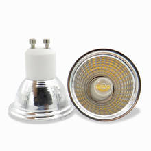 1 piezas nuevo foco led GU10 MR16 COB 5W 220V lámpara LED Bombilla regulable fuente de luz de techo 。 sala de iluminación 2024 - compra barato