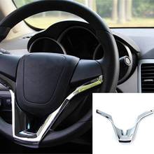 Car Steering Wheel Cover Modification Steering Wheel Decoration Trim for Chevrolet Cruze 2009-2015 2024 - buy cheap