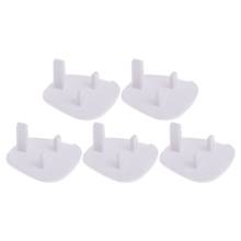 Drop Ship 5 PCS UK Power Socket Outlet Mains Plug Cover Baby Child Safety Protector Guard W15 2024 - buy cheap
