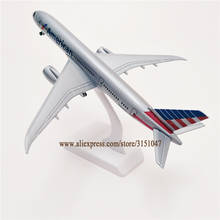 Avión de aleación de Metal, modelo de avión de 20cm, Boeing 787, B787 2024 - compra barato