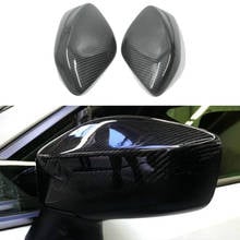 Fit for Toyota GT86 FOR subaru BRZ Side Mirror Cover Rear review Imitation Carbon Fiber Texture Mirrors Protective Cover 2 PCS 2024 - buy cheap