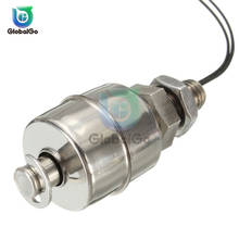 Sensor de nível de água líquida, interruptor flutuador horizontal em aço inoxidável, 45mm, liga/desliga 2024 - compre barato