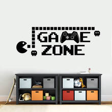 Calcomanías de pared para Gamer, decoración para dormitorio de adolescentes, pegatinas de vinilo para controlador de juegos, accesorios de decoración para sala de juegos X387 2024 - compra barato