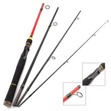 1.8M 1.98M 2.1M lure rod Spinning Casting Fishing Rod 4 Section Carbon Fiber Fishing Tackle HX power Portable carp pole 2024 - buy cheap