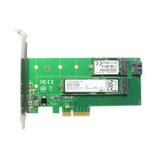 PCI-E X4 to M.2 NVME SSD NGFF Convert Card B+M Key Converter Adapter Support SATA 3.0 6Gbps 2024 - buy cheap