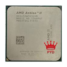 ЦП AMD Athlon II X3 450 3,2 ГГц, трехъядерный процессор ADX450WFK32GM, разъем AM3 2024 - купить недорого