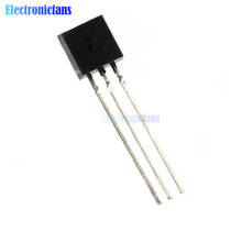 Transistor de triodo en línea 2N2222 2N2222A, transistores de conmutación NPN, O-92, 0,6a, 30V, 100 unids/lote 2024 - compra barato