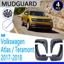 Mudguards for Volkswagen VW Teramont Atlas 2017 2018 2019   Car Accessories Mudflap Fender Auto Replacement Parts 2024 - buy cheap