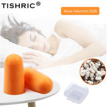 TISHRIC-tapones para los oídos antirruido para dormir, protección auditiva, cancelación de ruido 2024 - compra barato