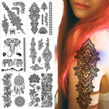 Buy 21 New Fashion Henna Tattoo Stencil Temporary Arm Tattoo Diy Body Art Sticker Template Indian Wedding Painting Henna Kit Tools In The Online Store Lekgavd Unique Store At A Price Of