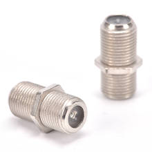 10pcs F Type Coupler Adapter Connector Female F/F Jack RG6 Coax Coaxial Cable 2024 - buy cheap